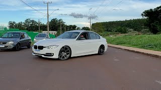 BMW 320i instalado full inox com ponteira dupla [upl. by Etna]