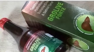 Grolive forte syrup rivews in Hindi  Grolive forte syrup uses benefits in hindi  Grolive forte [upl. by Ahsyek]