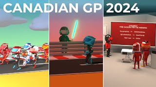 Canadian GP 2024  Highlights  Formula 1 Comedy [upl. by Rodavlas]