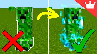 How to Charge a Creeper in Survival Mode All Versions [upl. by Ennaisoj324]