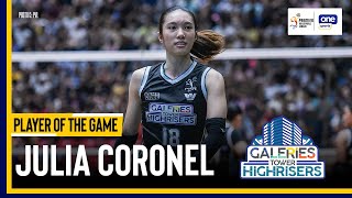 Julia Coronel SHINES in Galeries’ BREAKTHROUGH WIN vs Capital1  202425 PVL ALLFILIPINO CONFERENCE [upl. by Araj]