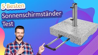 Die 5 Besten Sonnenschirmständer Test [upl. by Raffaello]