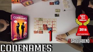 Lets Play • Codenames • Spiel des Jahres 2016 12 [upl. by Anerrol]