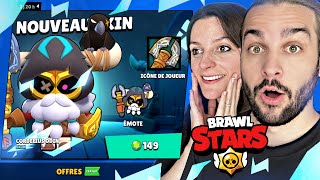 ON CRAQUE POUR LE SKIN CORDELIUS ODIN SUR BRAWL STARS [upl. by Racklin497]