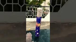 Experiment of fireworks crackers 💥🧨 skyshot crackers [upl. by Godric506]