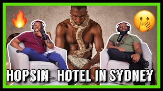 Hopsin Hotel in Sydney Brothers Reaction [upl. by Nahtan]