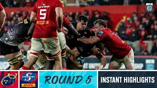 Munster v DHL Stormers  Instant Highlights  Round 5  URC 202324 [upl. by Adrea861]