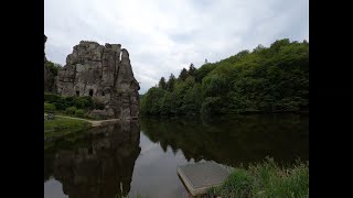 Teutoburger Wald  Externsteine  Hermannsdenkmal [upl. by Leahpar]