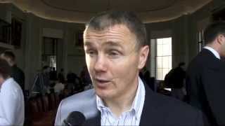 Jim McDonnell talks about James DeGale featuring on the Carl Froch vs George Groves Undercard [upl. by Inahpit]