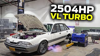 RECORD BREAKER 2504HP VL Commodore Turbo  The MAKDDY [upl. by Libbey462]