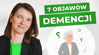 Główne objawy demencji  Małgorzata Kospin [upl. by Lilybel]