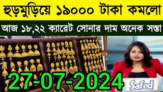 ২১ ক্যারেট সোনার নতুন দাম আজকের সোনার দাম কত বাংলাদেশ ২০২৪  gold price in bangladesh  sorner dam [upl. by Yaakov]