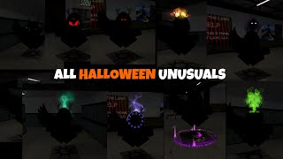 All new Halloween unusuals EVADE ROBLOX [upl. by Saudra131]