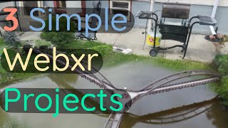 3 Simple Augmented Reality Projects Quest webxr [upl. by Bliss88]