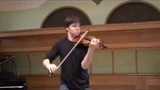 Joshua Bell plays Vieuxtemps Guarneri violin [upl. by Chapnick]