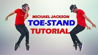 How to do the quotToeStandquot  Michael Jackson Footwork Tutorial  Nishant Nair [upl. by Brindle]