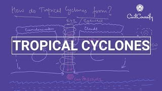 TROPICAL CYCLONES  Full Explanation  What Where When amp How are they formed [upl. by Aleksandr]