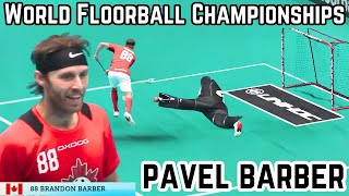 PAVEL BARBER 2021 World Floorball Championships  Extended Highlights [upl. by Norad]