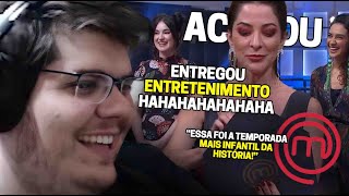 CASIMIRO REAGE MASTERCHEF  E ACABOU EP17  TEMP 09 PT 2  Cortes do Casimito [upl. by Anyad762]