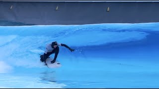 Surfing Perfect Waves in Switzerland  Alaia Bay  Raw [upl. by Mosby39]