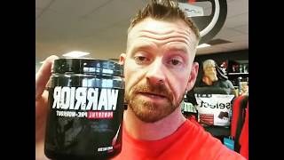 Supplement Review Nutrex Research Warrior Preworkout [upl. by Ned]