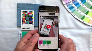 Pantone Color Match Card How to match to a Pantone Color in 25 seconds [upl. by Cowan]