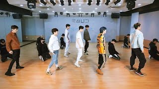 PENTAGON  Dr BeBe dance practice mirrored [upl. by Cyler616]