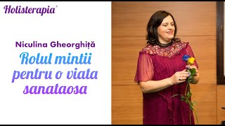 Niculina Gheorghiță invitată la quotMedicina Livequot 12 aug 2014 Rolul minții pentru o viață sănătoasă [upl. by Ailliw338]