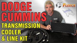 Must See Fleeces NEW Dodge Cummins Transmission Cooler amp Line Kit cummins dodge diesel fyp [upl. by Sarina]