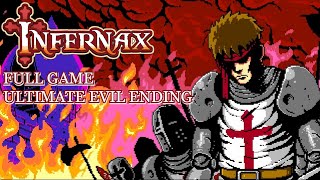 Infernax  FULL WALKTHROUGH Ultimate Evil Path  NO COMMENTARY  PC HD 60FPS [upl. by Ayadahs209]