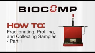 Fractionating Profiling and Collecting Samples  Part1 [upl. by Tunnell843]