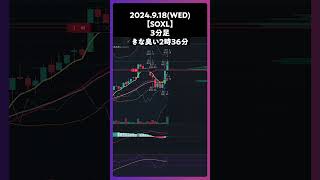 【SOXL】きな臭い2時36分 trading 株 チャート分析 デイトレ 投資 個別株 米国株 [upl. by Latsryk]