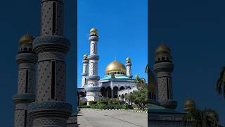 Jame Asr Hassanil Bolkiah Mosque Brunei 🇧🇳 travel utazás traveltheworld brunei mosque fyp fy [upl. by Ailegave]