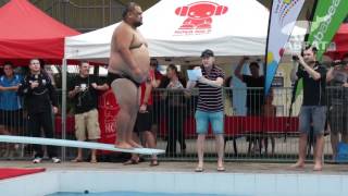 Belly flop highlights Aussie Dugongs vs NZ Puku Plungers [upl. by Maher]