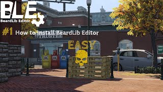 2022  How to install BeardLib Editor Payday 2 Custom Heists tutorial [upl. by Eicul]