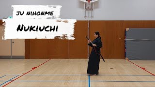 iaido znkr 12th kata Nukiuchi [upl. by Florin]