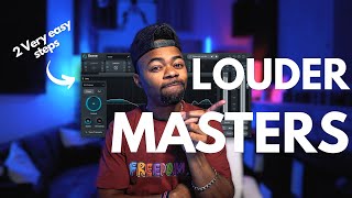 2 Easy Steps To Get A LOUDER MASTER [upl. by Mirna]