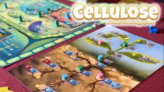 Cellulose A Plant Cell Biology Game Updated Overview Kickstarter Launch on April 13th 2021 [upl. by Ahsillek538]