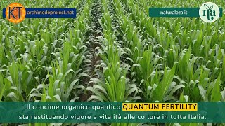 QUANTUM FERTILITY Il concime organico quantico che sta rivoluzionando lagricoltura in Italia [upl. by Airdnalahs]