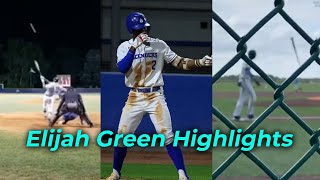 Best of Elijah Green Highlights  3 MLB Draft Prospect [upl. by Arianie]