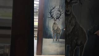 Latest fore edge painting 🎨🦌calicogallery paintings foreedgepainting books watercolor [upl. by Maccarthy769]