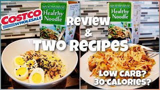 Costco Low Carb Healthy Noodle Japanese Ramen and Pad Thai Recipes with Kibun Foods Healthy Noodle [upl. by Atiugram871]