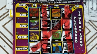 Big win 🥇 SUPER LOTERIA y MAs scratch off tickets [upl. by Trimble]