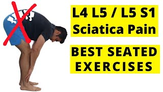 L4 L5  L5 S1 best seated exercises [upl. by Sucy]