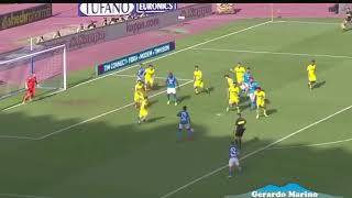 NapoliChievo gol di Diawara Audio Stadio [upl. by Bruyn]