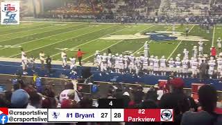 1 Bryant Hornets vs 2 Parkview Patriots I do not own the rights to this music [upl. by Iohk]