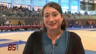 Gymnastique rythmique  Interview de Nathalie Gentien [upl. by Eudo]