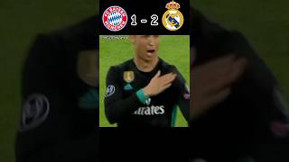 Real Madrid VS Bayern Munchen  CR7 Is Bigger Than Lewandowski  football shorts highlights [upl. by Gnahc]