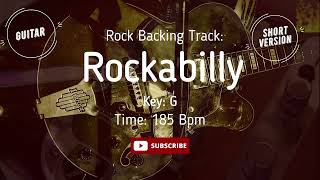 Rockabilly Guitar Backing Track Jam in G [upl. by Mor728]