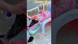 How to Make Hair Washing Easier for Your Baby Try the Multifunctional Baby Hair Washing Chair baby [upl. by Asek]